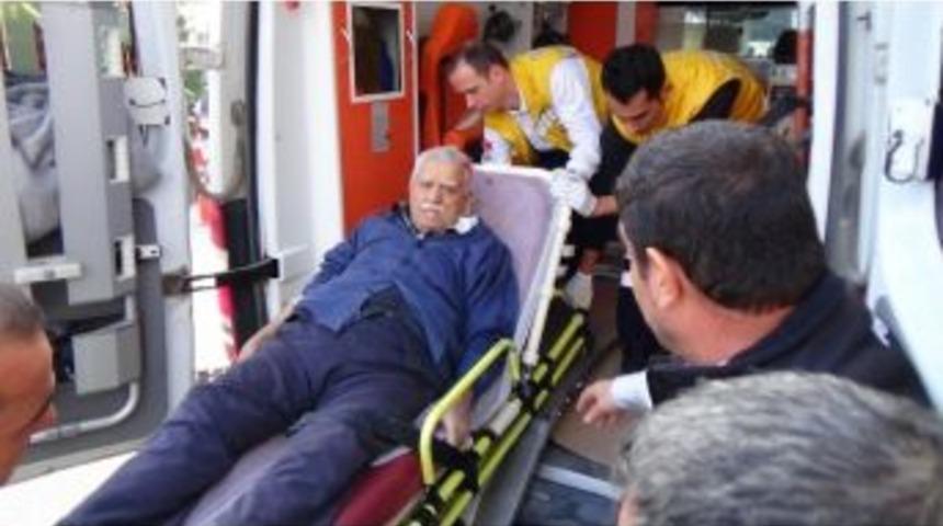 Merdivenden D&uuml;şen Yaşlı Adam Yaralandı