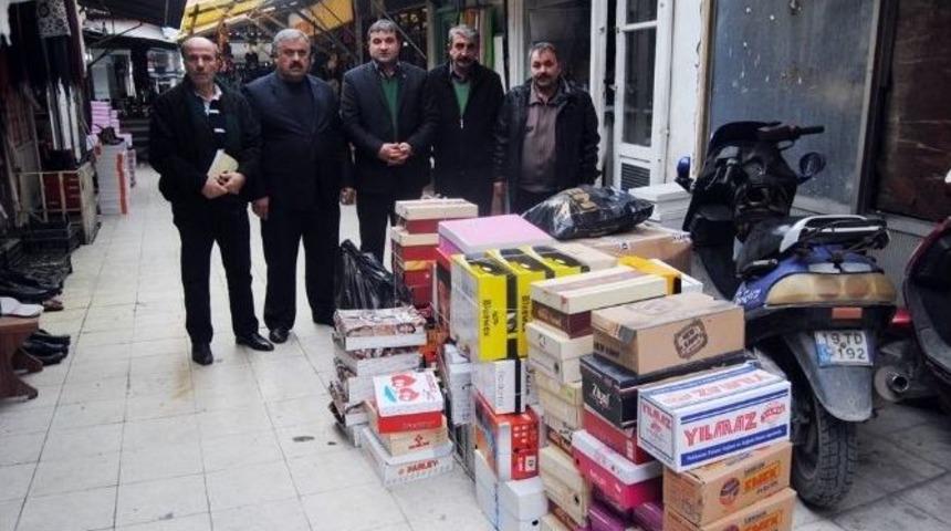 Ayakkabıclar Odası&rsquo;ndan &Ccedil;ukur&ouml;z&rsquo;e Yardım