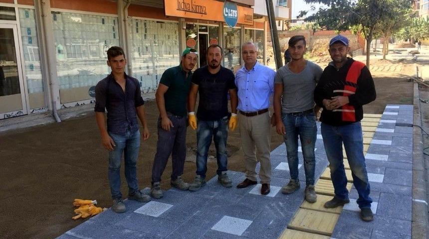 Salihli&rsquo;de Prestij Cadde &Ccedil;alışmaları T&uuml;m Hızıyla S&uuml;r&uuml;yor