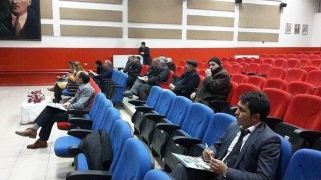 Aşkale’de Kudaka Bilgilendirme Toplantısı Yapıldı