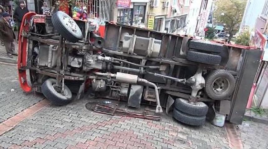 "KASİSLİ YOKUŞ"TA BİR KAZA DAHA...