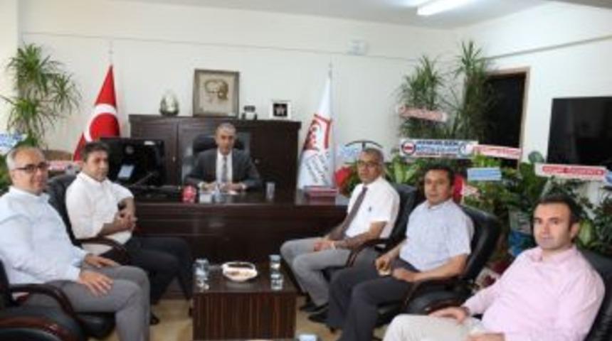 Khb Genel Sekreteri &Ouml;z&rsquo;den M&uuml;d&uuml;r &Ccedil;elik&rsquo;e &lsquo;hayırlı Olsun&rsquo; Ziyareti