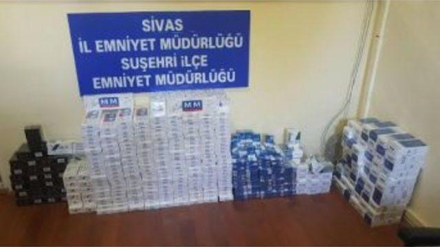 3 Azeri Yolcunun Valizinde 4 Bin Paket Kaçak Sigara