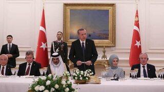 Köşk'te ilk akşam yemeği