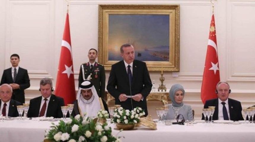 Köşk'te ilk akşam yemeği