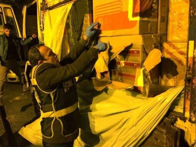 Mersin&rsquo;de 125 Bin Paket Ka&ccedil;ak Sigara Ele Ge&ccedil;irildi 1