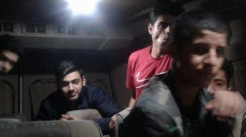 Milas&rsquo;ta 91 Suriyeli Sığınmacı Yakalandı