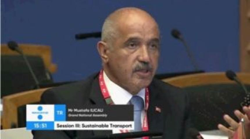 Milletvekili Ilıcalı, Estonya Parlamentosu&rsquo;nda T&uuml;rkiye&rsquo;nin Ulaştırma Alanındaki Başarısını Anlattı