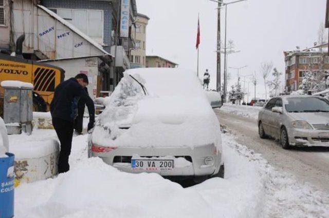 Van, Hakkari Ve Bitlis'te Köy Yolları Kardan Kapalı