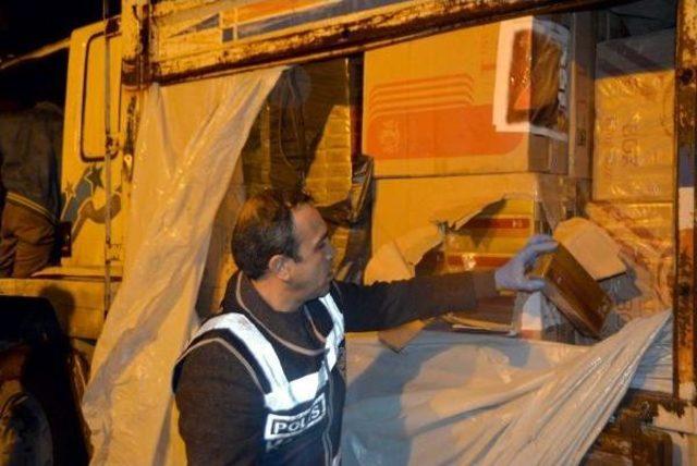 Mersin'de 120 Bin Paket Kaçak Sigara Ele Geçirildi