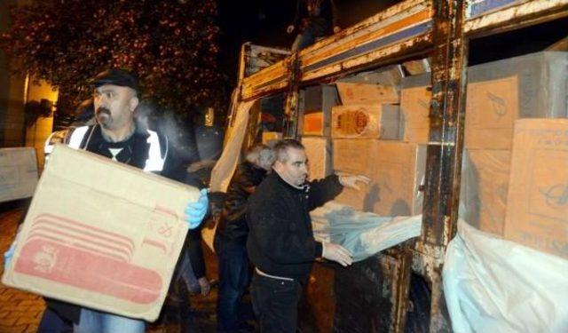 Mersin'de 120 Bin Paket Kaçak Sigara Ele Geçirildi