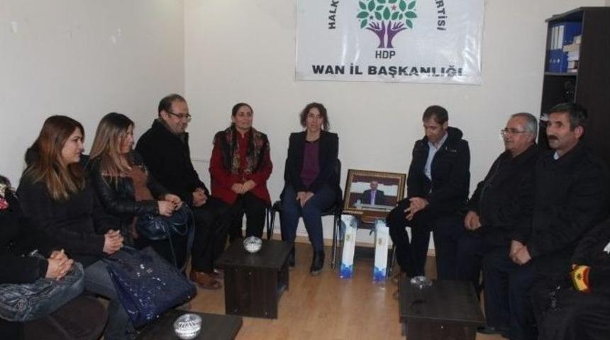 Eş Başkanlardan Hdp&rsquo;ye Ziyaret