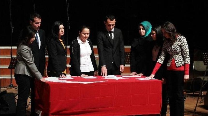 24 Kasım &Ouml;ğretmenler G&uuml;n&uuml; Kutlama T&ouml;reni