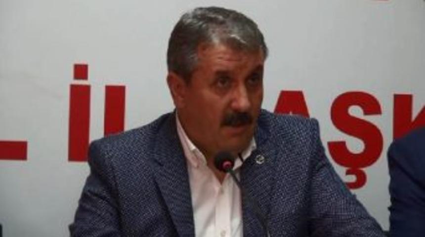 Bbp Genel Başkanı Destici "kurulmaya &Ccedil;alışılan Bir K&uuml;rt Devleti Değildir.ikinci Bir İsrail'dir"