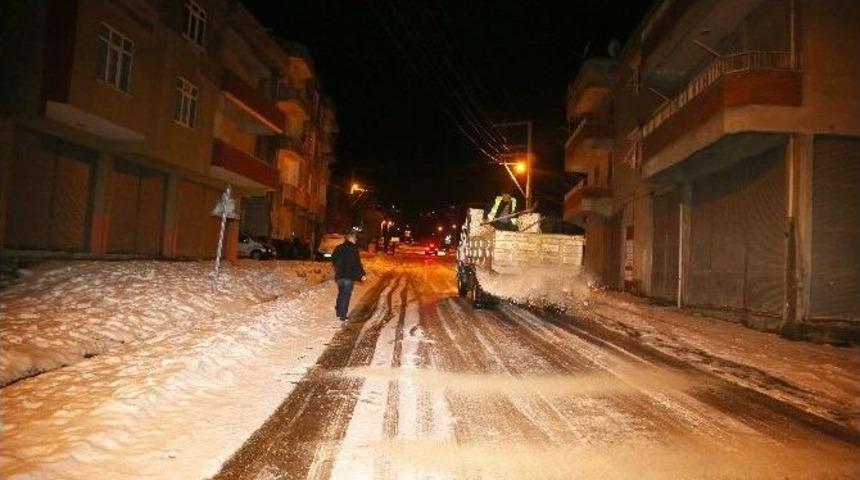 İlkadım&rsquo;da Tuzlama &Ccedil;alışması