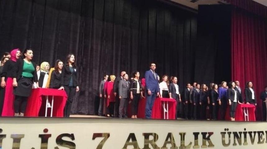 24 Kasım &Ouml;ğretmenler G&uuml;n&uuml; Kilis&rsquo;te Kutlandı