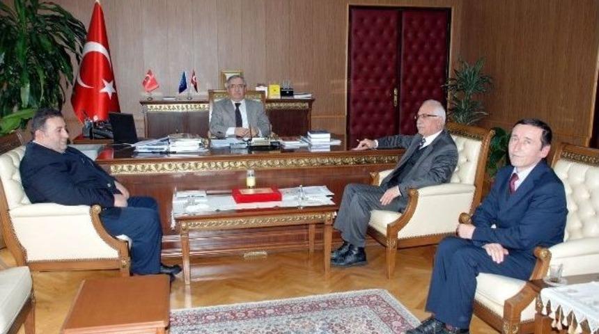 Boz&uuml;y&uuml;k Kent Konseyi&rsquo;nden Vali Nayir&rsquo;a Ziyaret