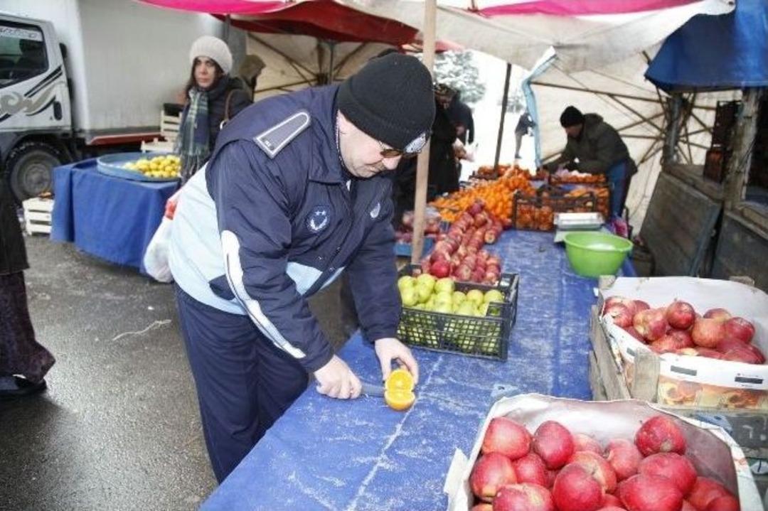 Odunpazarı Belediyesi&rsquo;nden Donmuş Sebze Ve Meyve Denetimi
