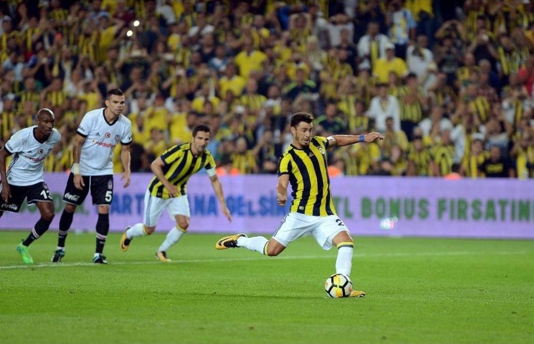 S&uuml;per Lig: Fenerbah&ccedil;e: 1 - Beşiktaş: (ilk Yarı)