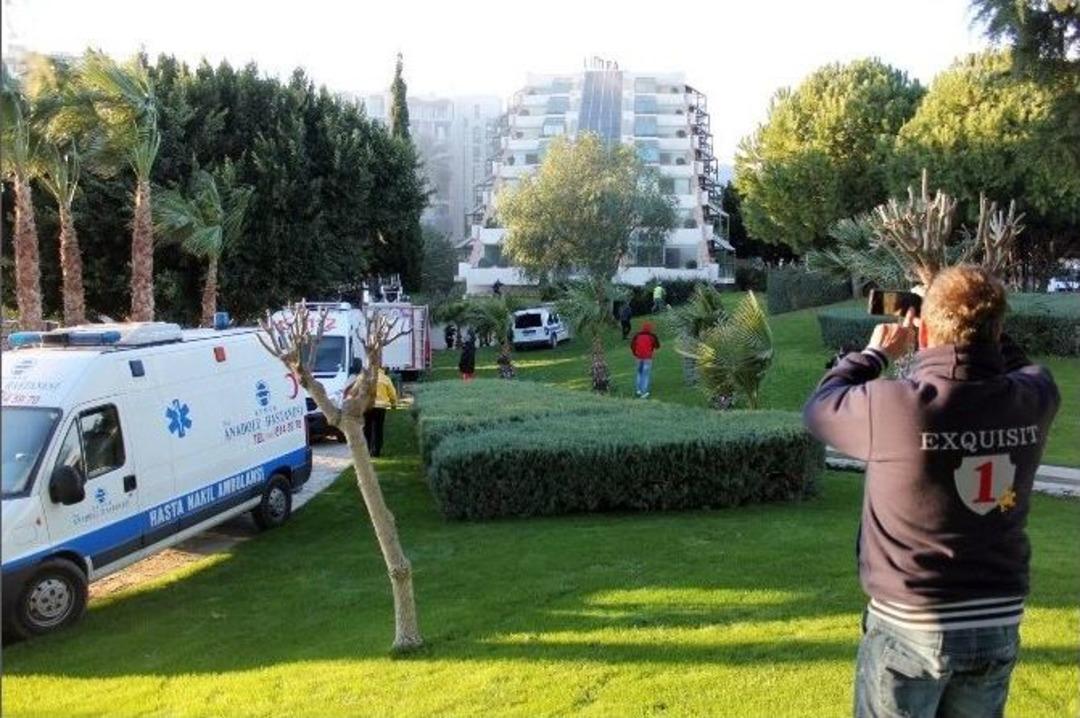 5 Yıldızlı Otelde Korkutan Yangın