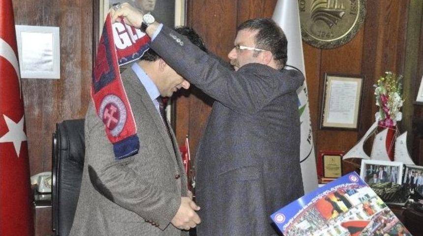 Kozlu Belediyesi&rsquo;nden Zonguldakspor&rsquo;a Destek