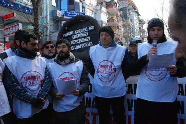 İzmit'te Torba Yasa Protestosunda Gerginlik