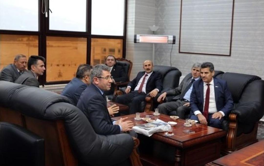 Bursa Ardahan Dernekleri Federasyonu&rsquo;ndan Ar&uuml; Rekt&ouml;r&uuml; Prof. Dr. Korkmaz&rsquo;a Ziyaret