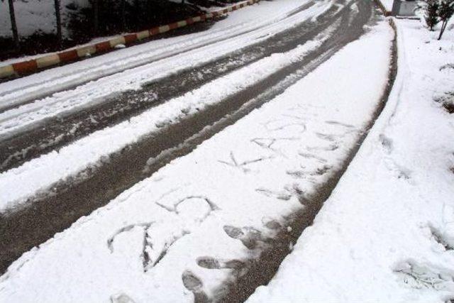 BURDUR DA KAR MANZARASI 2