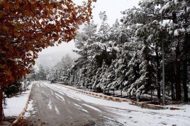 BURDUR DA KAR MANZARASI 3