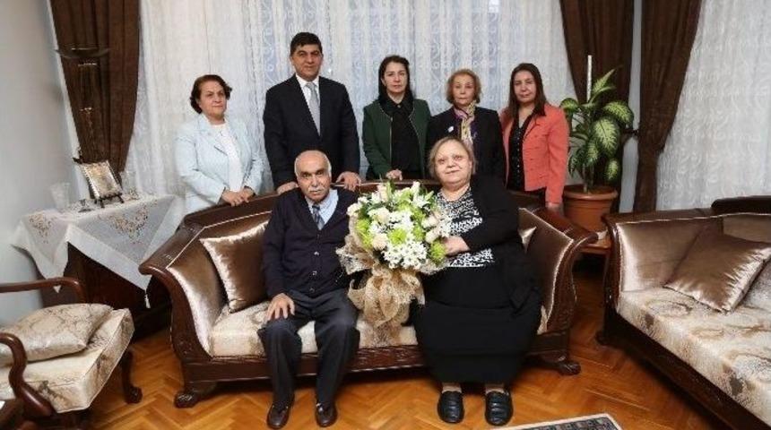 Başkan Fadıloğlu Emekli &Ouml;ğretmenleri Unutmadı