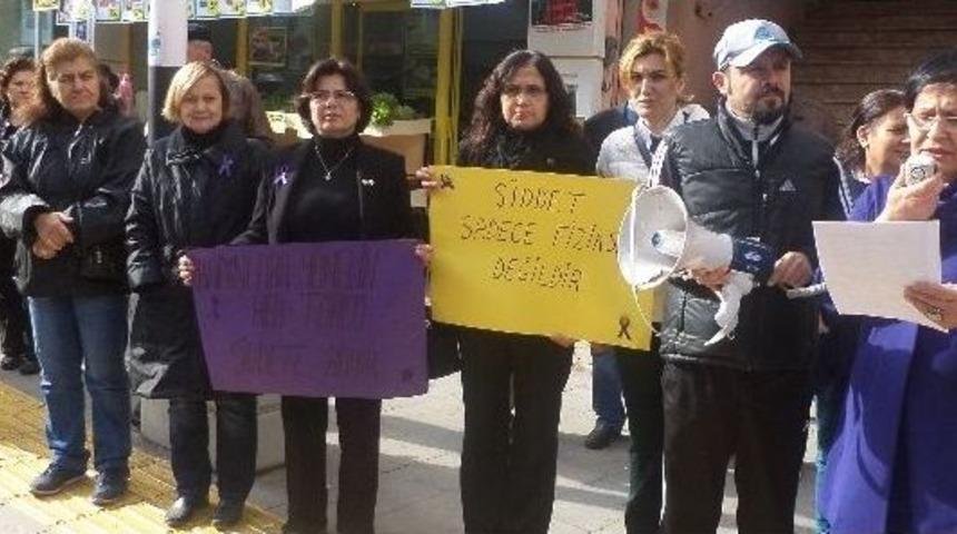 Alaşehir, "kadına Şiddete Hayır" Dedi