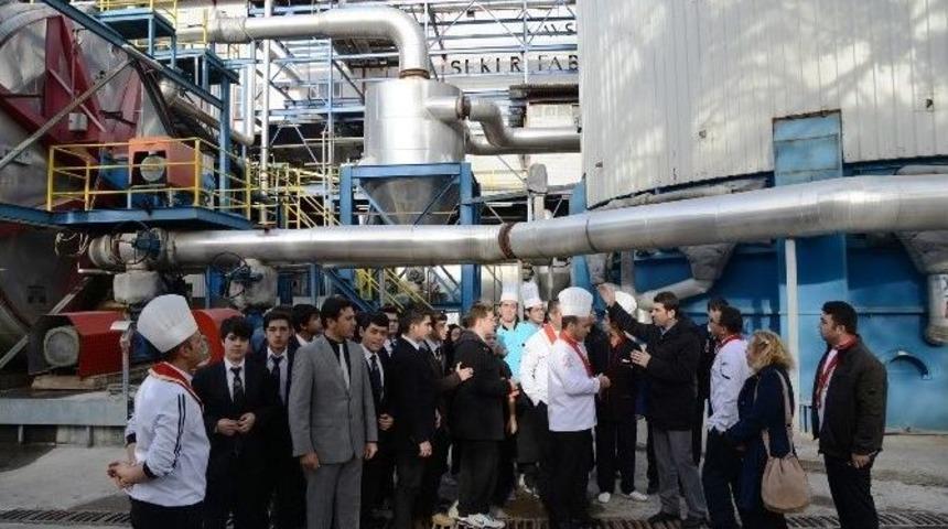 Kayseri Profesyonel Aş&ccedil;ıları Ve Turizm Otelcilik Lisesi &Ouml;ğrencileri Kayseri Şeker&rsquo;de