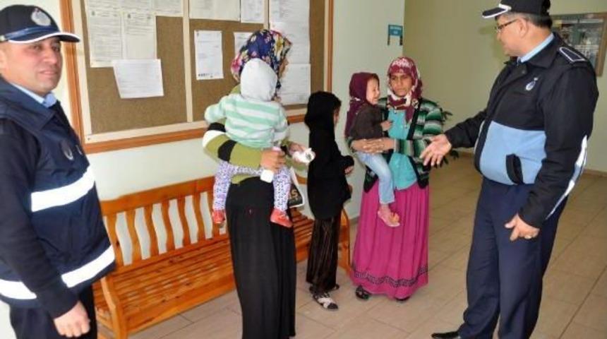 DİLENCİLERE 91'ER LİRA PARA CEZASI KESİLDİ