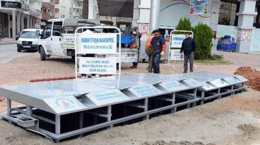 Kızılsaray&rsquo;da 90 Konteyner Yer Altına Alınıyor