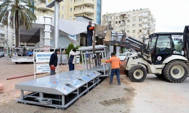 Kızılsaray’da 90 Konteyner Yer Altına Alınıyor