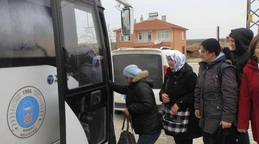 Kapaklı&rsquo;da Kadınlara Kanser Eğitimi Ve Tarama Hizmeti