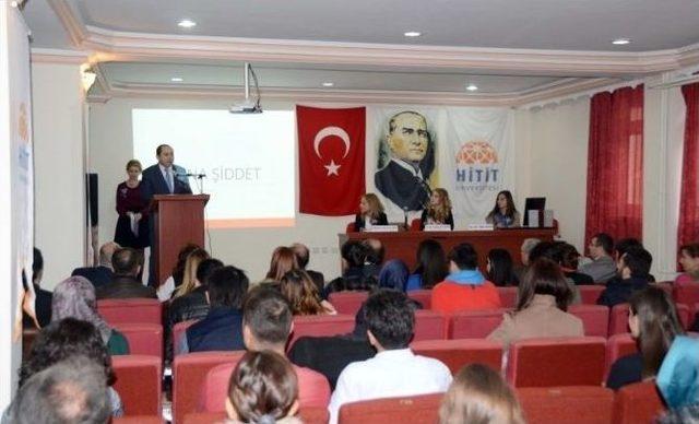 Hükam’dan “kadına Yönelik Şiddet” Konulu Konferans