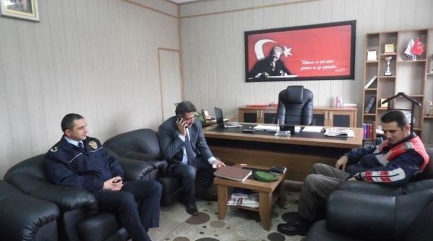 Korkuteli&rsquo;nde Sınav &Ouml;ncesinde G&uuml;venlik Toplantısı