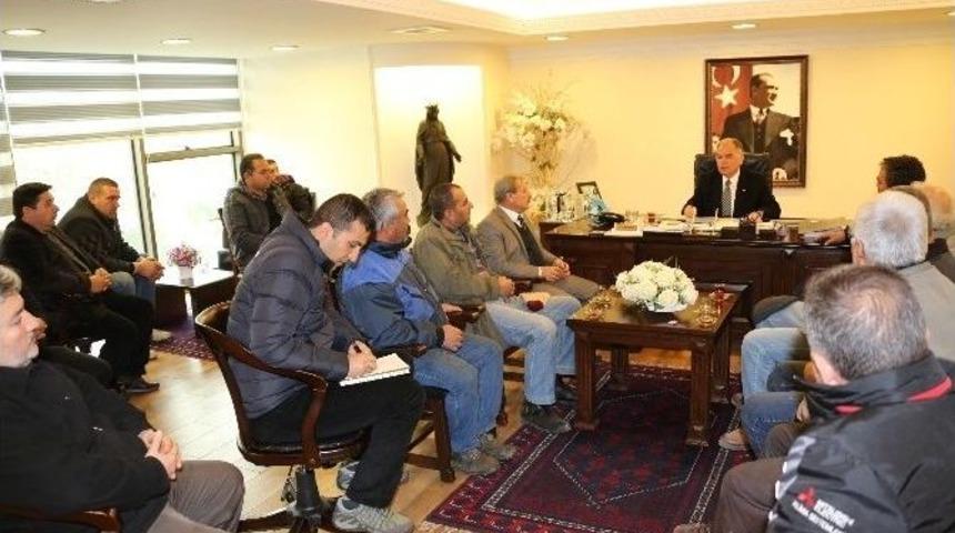 Esnaf Odasından Başkan Bakıcı&rsquo;ya Ziyaret