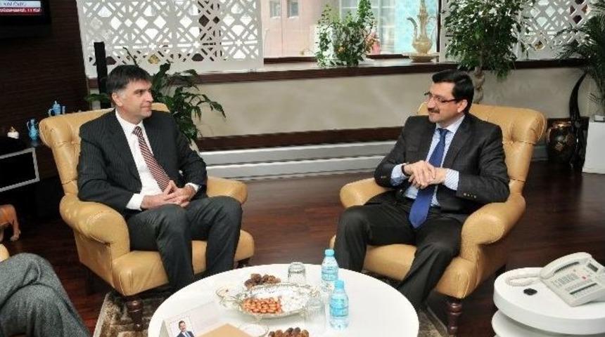 Bosna Hersek B&uuml;y&uuml;kel&ccedil;isi Dzanko&rsquo;dan Başkan Ak&rsquo;a Ziyaret