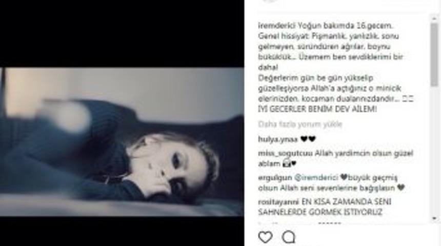 &Uuml;nl&uuml; Şarkıcı İrem Derici&rsquo;den Sevenlerine Mesaj