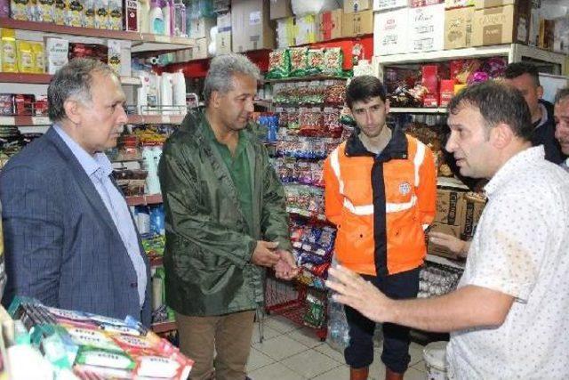 Vali Doğanay&rsquo;Dan, Yağmurun Vurduğu Arhavi&rsquo;Ye Ziyaret 1