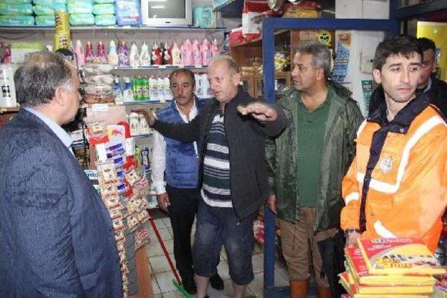 Vali Doğanay&rsquo;Dan, Yağmurun Vurduğu Arhavi&rsquo;Ye Ziyaret 2