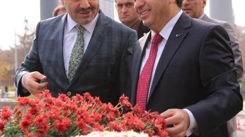 Vali D&uuml;zg&uuml;n&rsquo;den Başkan &Ccedil;elik&rsquo;e Ziyaret