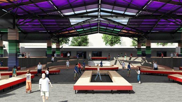 Huzur Pazar Yeri&rsquo;nin Temeli Atıldı 1