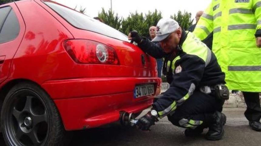 DENETİMDE 'KUMANDALI EGZOZLAR' &Ccedil;IKTI