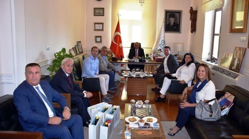 Kardeş Şehir Romanya&rsquo;nın Tekirg&ouml;l Belediyesi S&uuml;leymanpaşa&rsquo;da