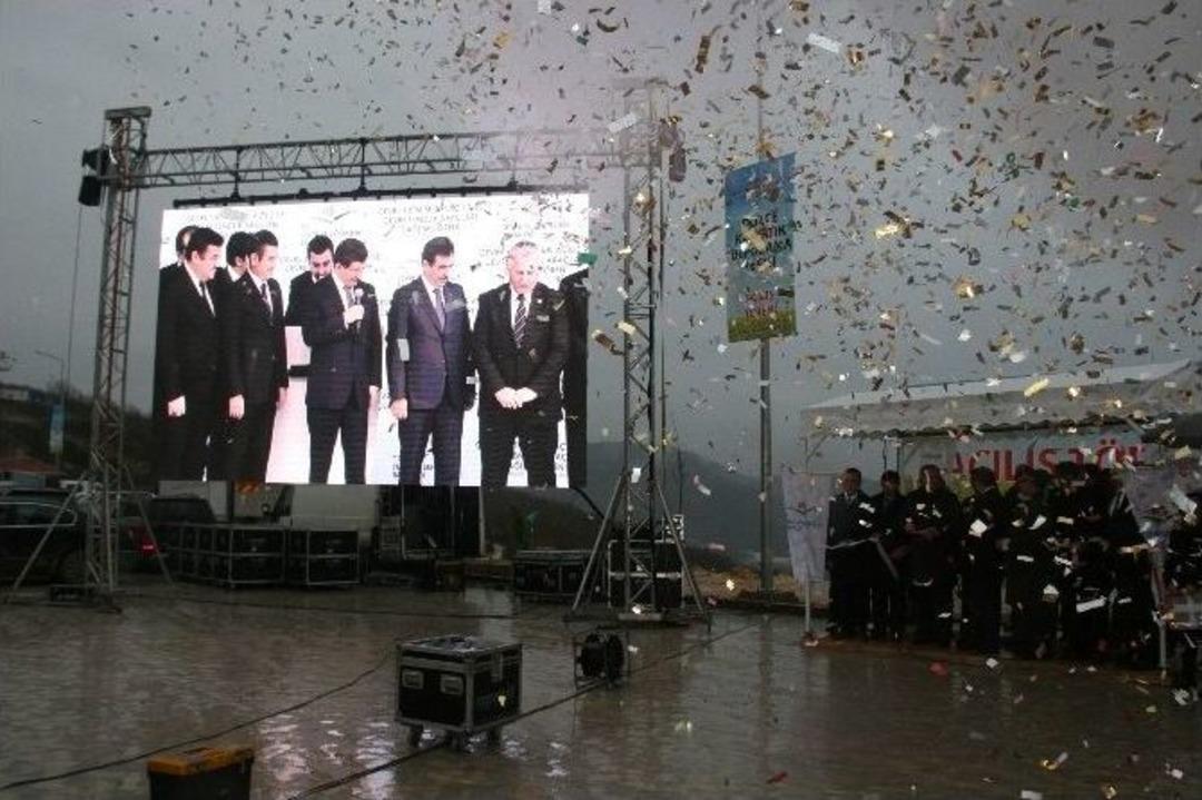 D&uuml;zce Katı Atık Tesisi T&ouml;renle A&ccedil;ıldı