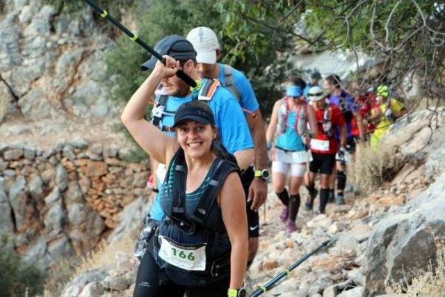 Likya Yolu Ultra Maratonu Fethiye'den Başladı