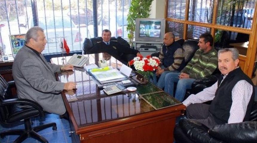 Didim Emniyet M&uuml;d&uuml;r&uuml; Eytekin&rsquo;den Başkan Kubali&ccedil;&rsquo;e Ziyaret